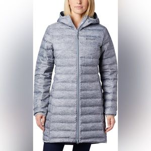 Columbia Lake 22 Down Long Hooded Jacket - Women's Size small